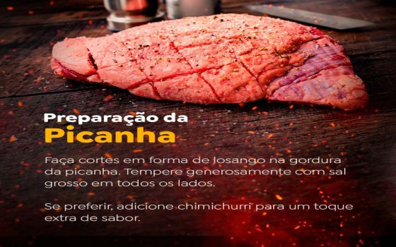 Churrasco Gourmet de Picanha Sulbeef