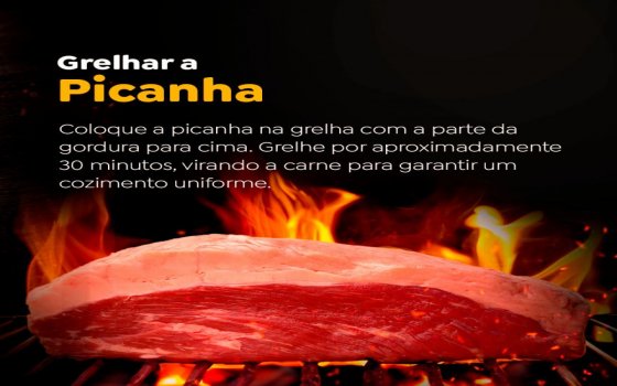 Churrasco Gourmet de Picanha Sulbeef