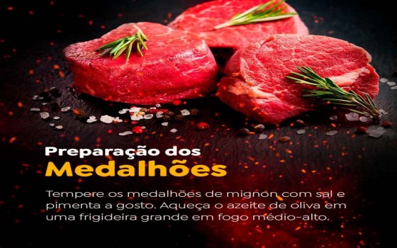 Filé Mignon ao Vinho Tinto